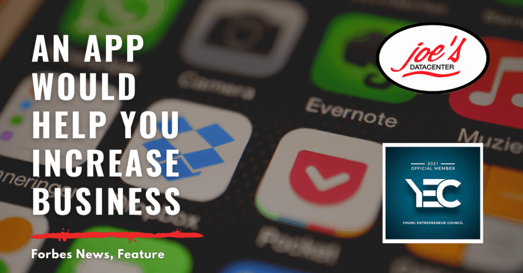 An App Would Help You Increase Business